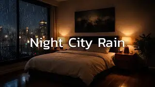 Calm Piano Music with Rain 🌧️| Sleep, Study, Relax