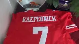 Nike San Francisco 49ers #7 Colin Kaepernick Elite Red Jersey