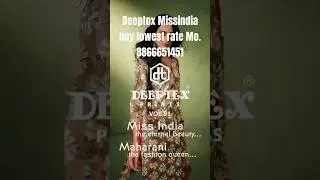Deeptex Miss India Vol 91 | New Designer Cotton Dress Collection 2025 | Latest Unstitched Suits