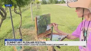 Art in the elements: Local painters showcase work at Stonehaus Farms Winery