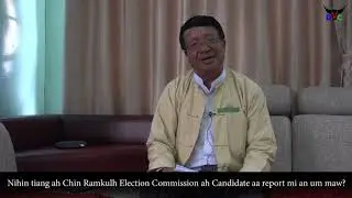 Chin Ramkulh Election Commission Chairman Pu Uk Nawl le DVC biaruahnak