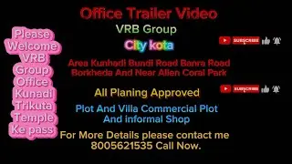 VRB Group, kota property, plot, villa, Commercial plots,kunadi,borkheda,near allen coral park, 2024