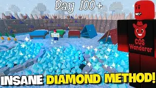 This Diamond Farm Method is INSANE in 99 Nights in a Forest