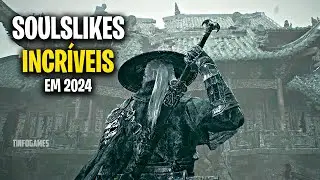 TOP 10: MELHORES JOGOS SOULSLIKE QUE CHEGAM EM 2024!