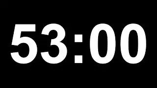 Dark Mode 53 Min Timer | Maximum Focus