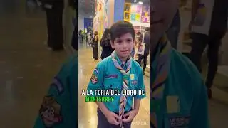 Feria del libro Monterrey 2025 con la Tropa Maya #scouts #feriadellibro #tropamaya