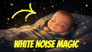 BABY WHITE NOISE SLEEP SOUNDS, 8 HOURS PLUS! INCREDIBLE, WHITE NOISE MAGIC CALM IN 2 MINUTES!