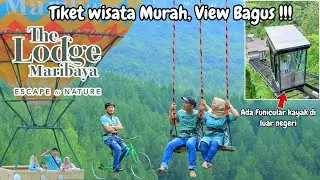 THE LODGE WOODLAND MARIBAYA‼️ TEMPAT WISATA MURAH DAN VIEW BAGUS DI LEMBANG BANDUNG