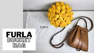 FURLA BUCKET BAG UNBOXING