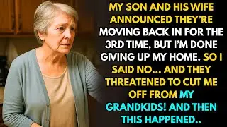 My Son and His Wife Announced They're Moving Back In For the 3rd Time, But I'm Tired of Giving Up My