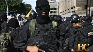 Civil war fears grow as heavily armed militias take over streets of Caracas