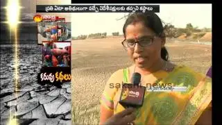 Migrating Birds Suffering || Kolleru Lake Turns into Desert in West Godavari District