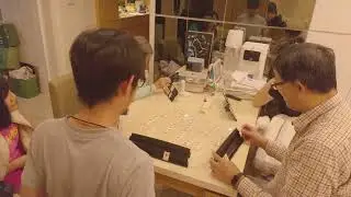 Dining table transforms into battlefield as Russian board game arrives Asian family winter chill gon