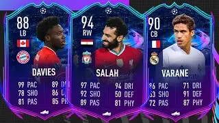 FIFA 21 UCL RTTF Upgrades.