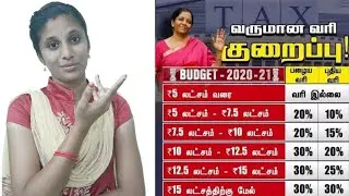 New Income Tax rates | Budget 2020 | New Income tax slab | Income tax calculation |