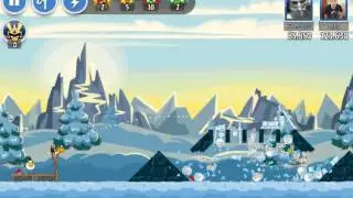 Angry Birds Friends - Level 5 - Week 87 High Score 125K - No Power Up - Holiday Winter Tournament