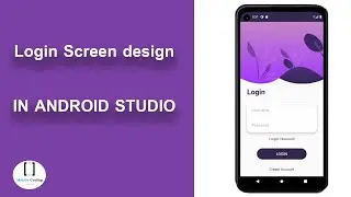 Modern Login Screen design || Android UI || in Android Studio 2022 || Speed Code