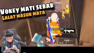 VOKEY MATI SEBAB LALAT MASUK MATA 😂