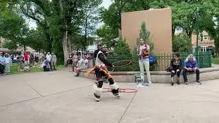 Native American dance in Santa Fe