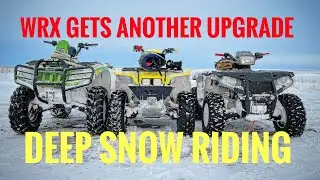 WRX GETS ANOTHER UPGRADE : DEEP SNOW RIDING