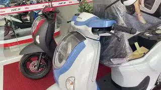 Honda Scoopy club 2026ពណ៌ស ឡាយខៀវvsប្រផេះគ្រើម#honda #automobile #foryou 