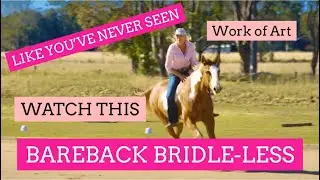 Bareback & Bridleless Horse Riding: Creating Artwork With Hoof Prints | LaraCoventryCox.com