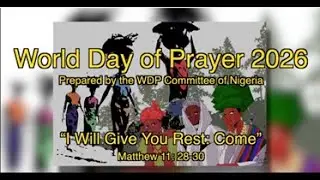 World Day of Prayer 2026 Nigeria Service 25 minutes