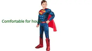 REVIEW (2026): Rubies Superman Deluxe Costume for Kids. Features