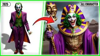 Superheroes But ANCIENT EGYPTIAN 🛕 | Marvel & DC Pharaoh AI Art 2025