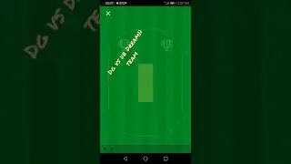 DG VS DB Dream11 TEAM #DREAM11 #cricket #subforsub #DGvsDBDREAM11 #DBvsDGDREAM11 #DREAMBIGSPORTS