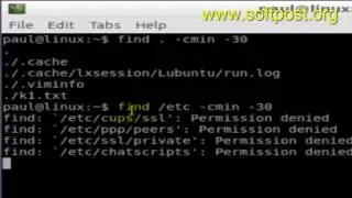 How to find files changed in last few minutes in Linux