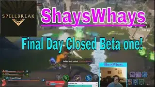 Spellbreak - Final day of closed beta! Frost gameplay!