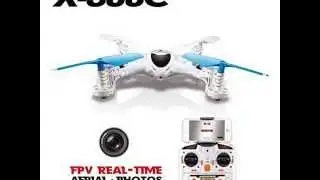 Get Xiangtat MJX X300c FPV 2.4g 6 Axis Headless Mode Rc Quadcopter Drone with Hd Cam Best