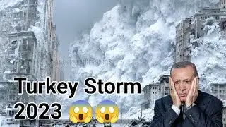 3 Minutes ago!! Bitlis, Turkey Is Mourning!! It is Deadly Situation in Turkey today #storm #Bitlis