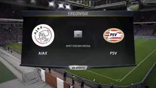 FIFA 15 PS5 Ajax Amsterdam vs PSV Eindhoven Full Gameplay