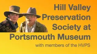BACK TO THE FEATURE memorabilia from Hill Valley Preservation Society at Portsmouth Museum