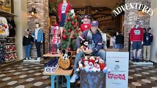 Disneyland World of Disney Christmas Holiday Shopping Part 1 POV December 2025 Vlog #256 Merchandise