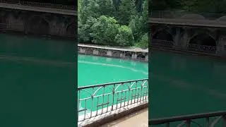 The pond which is origin of river Jhelum,Verinag, J&K