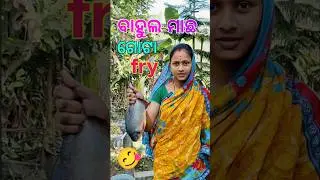 ବାହୁଲ ମାଛ ଗୋଟା fry 🐠। fish fry। please subscribe my channel #shorts #video #viral