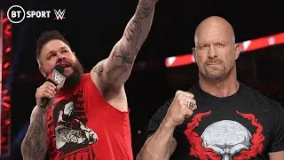 Kevin Owens calls out Stone Cold Steve Austin at WrestleMania! | Monday Night RAW
