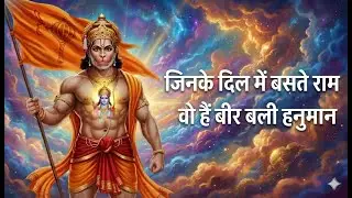 जिनके दिल में बसते राम वही हैं वीर बली हनुमान | Ram Bhakt Hanuman Bhajan | जय बजरंगबली #bhaktisong
