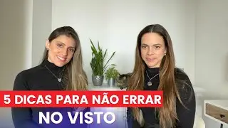 CINCO dicas pra não ERRAR no VISTO de Estudante para o Canadá!