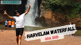 harvelam waterfall | hidden places of goa | off beat goa | goa current situation in november | goa ❤