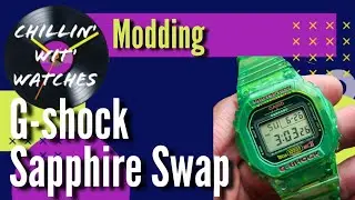 Замена сапфирового стекла на Gshock 5600 Square?!?!?