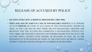 Bail by Police | 497 Cr.Pc 1898 | By Advocate Mansoor A Chachar
