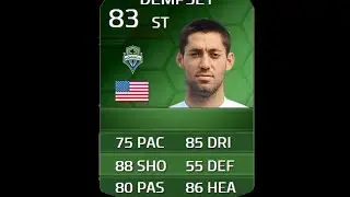 FIFA 14 iMOTM DEMPSEY 83 Player Review & In Game Stats Ultimate Team