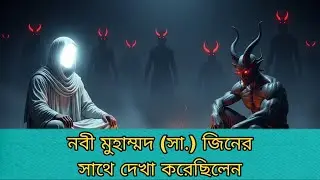 নবী মুহাম্মদ (সা.) জিনের সাথে দেখা | Prophet Muhammad (SAW) Met the Jinn | Islamic Story Bangla
