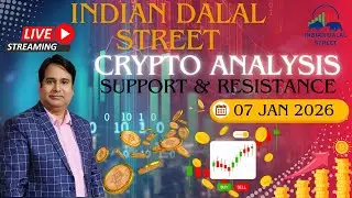 🔴 Crypto Trading LIVE : ETH Live Trading and Bitcoin Analysis | 07 Jan | #crypto #bitcoin #trading