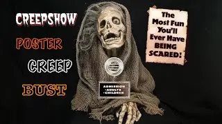 Monster Man 37: Creepshow (1982) Movie Poster Creep Life-Size Bust Review