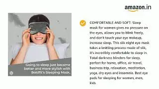 Get Perfect Sleep in 5 Minutes with the Best Sleep Mask for Your Needs